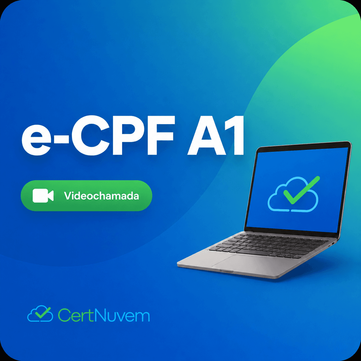 Imagem do produto e-CPF A1 Arquivo pfx - 1 Ano